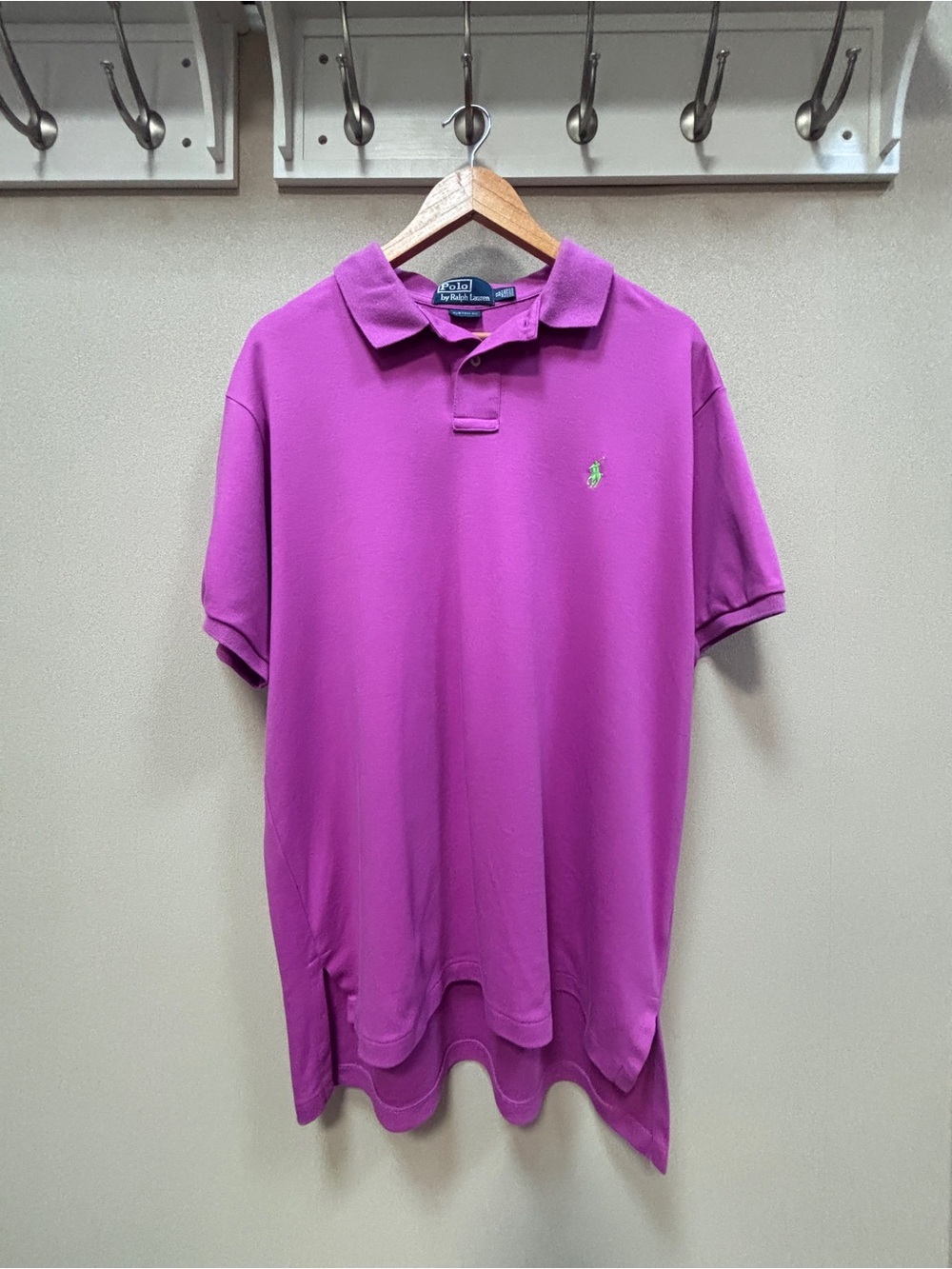 Ralph Lauren Men's Bright Magenta XL Polo Shirt, Gently Used - Picture 1 of 5